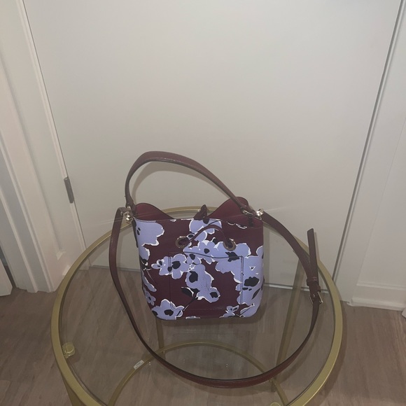 kate spade Bags Kate Spade Floral Purple Multi Eva Small Crossbody
